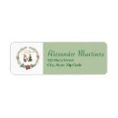 Search for monogram m return address labels Modern