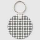 Search for grey dotted key rings Girly