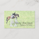 Search for horse business cards Trainer