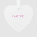 Search for will you marry me christmas tree decorations Couple