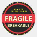 Search for fragility stickers Yellow