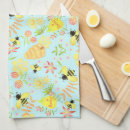 Search for honey bee tea towels Floral