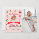 Search for gingerbread birthday invitations Girl