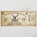 Search for victorian christmas invitations Reindeer