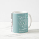 Search for 60th wedding anniversary mugs 60 years