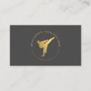 Search for karate business cards Kickboxing