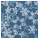 Search for retro christmas fabric Snowflakes
