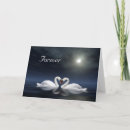 Search for romantic swan cards Heart