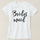 Search for bridesmaid tshirts Typography