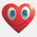 Search for red smile stickers Cheerful