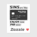 Search for sins stickers Christian