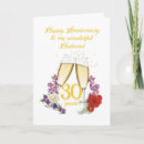 Search for husband 30th anniversary cards For him