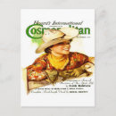 Search for vintage hat cards invites cowgirl