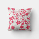 Search for red flower cushions White