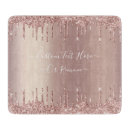 Search for blush pink chopping boards Glitter