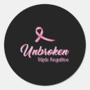 Search for negativity stickers Breast cancer