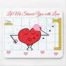 Search for heart note mousepads Musical notes