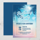 Search for sunset birthday invitations Teen