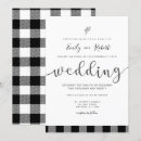 Search for black and white buffalo plaid invitations Winter