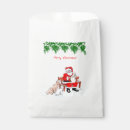 Search for santa claus favour bags Cat