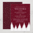 Search for snow wedding invitations Festive