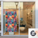 Search for stained glass window decals Flowers