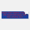 Search for stupid democrats bumper stickers America