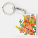 Search for watercolor flower key rings Wildflower