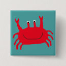 Search for red crab badges Crustacean