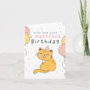 Search for ginger cat birthday cards Cute