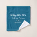 Search for happy new year bath towels Calligraphy typography elegant