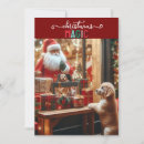Search for dog christmas invitations Cute animal
