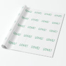 Search for holiday love wrapping paper Xmas