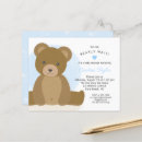 Search for bear with heart invitations We can bearly wait