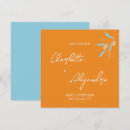 Search for mediterranean save the dates Orange
