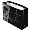 Search for gothic skull gift bags Black and white
