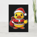 Search for rubber duck christmas cards Xmas