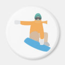 Search for snowboard magnets Illustration