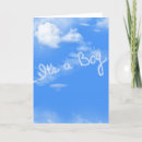 Search for airplane congratulations cards Sky