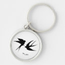 Search for bird silhouette key rings Silhouettes