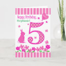 Search for 5th birthday cards 5 year old