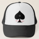 Search for ace of spades baseball hats Black