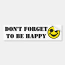 Search for emoticon bumper stickers Smile