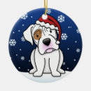 Search for white boxer christmas tree decorations Cute
