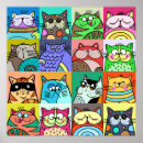 Search for cat doodle posters Cats