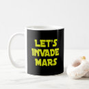 Search for invaders mugs Space