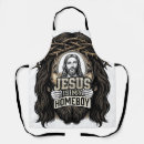 Search for funny xmas aprons Christian