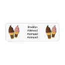 Search for ice cream return address labels Sweet
