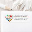 Search for school supply return address labels For her