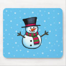 Search for happy snowman mousepads Xmas